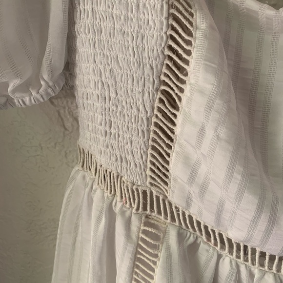 House Of Harlow 1960 x Revolve Boho Puff Sleeve Mini Dress - Picture 6 of 7